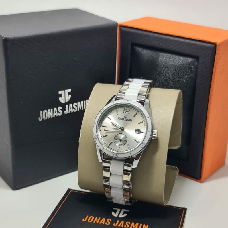 Jam Tangan Jonas Jasmin Chronograph Kasual Fashion Bisa COD