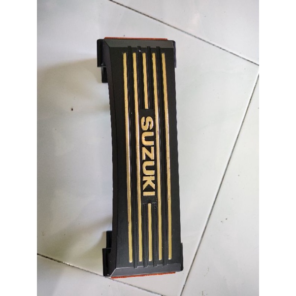 emblem logo kumis shock depan kumis fork suzuki trs original