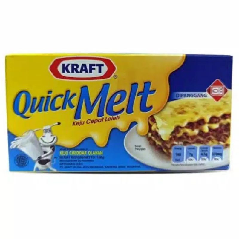 

Kraft quick melt 165gr Keju