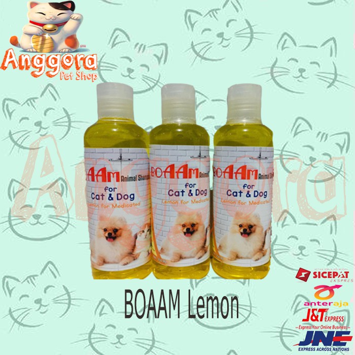 Shampoo wangi anti kutu untuk Anjing Kucing - BOAAM All Varian