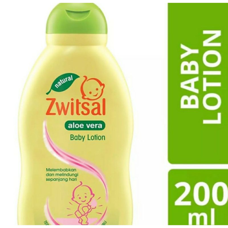 ORIGINAL Zwitsal Classic Baby Lotion 200ml Tub body lotion bayi  TERLARIS XIX
