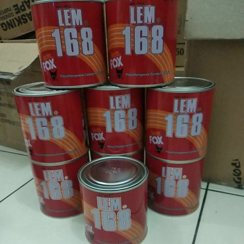 Lem FOX 168 / Lem Kuning 600 gram / Lem Serbaguna