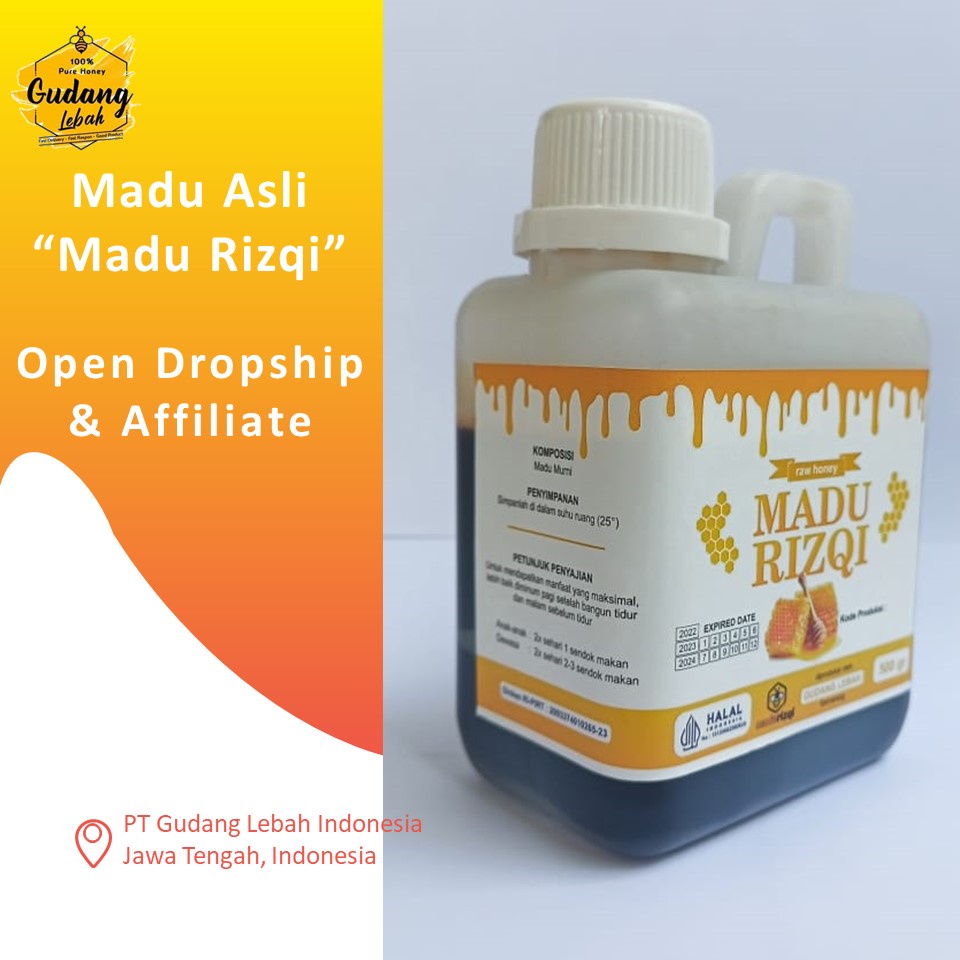 

Madu Akasia | Madu Murni Akasia 500 gram | Madu Rizqi