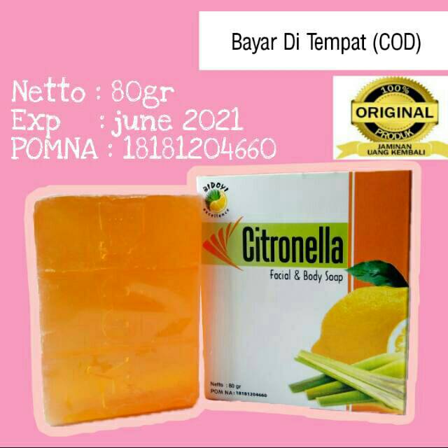 Sabun Citronella BIDOYI BPOM ORIGINAL