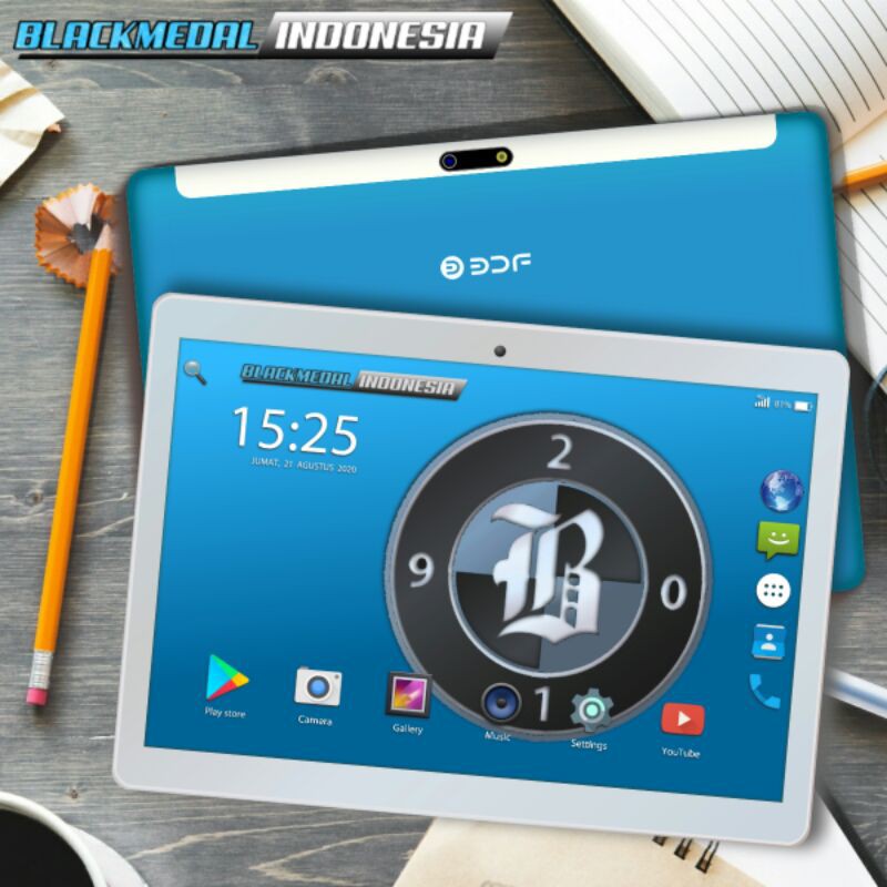 BDF TABLET ANDROID 4G LTE 10 INCH ANDROID 9 BLUE
