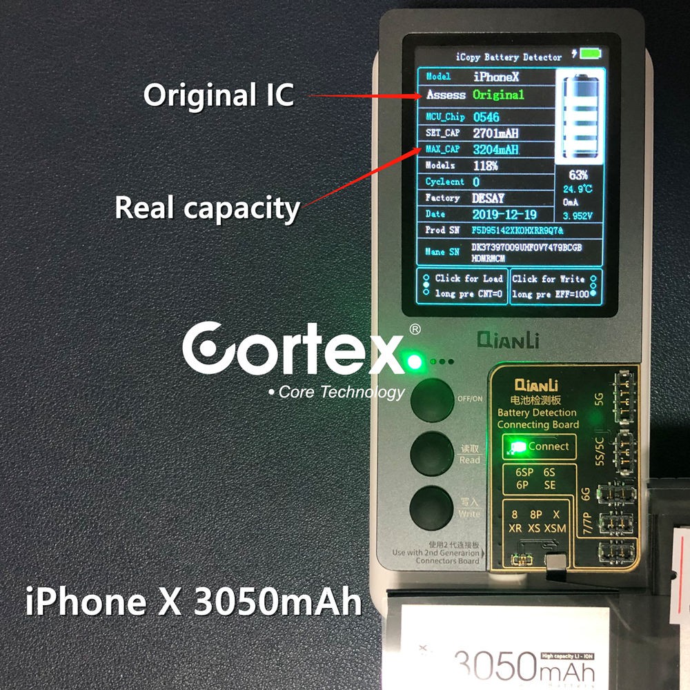 Cortex duoble Power Baterai High Capacity Origina Battery Batre Batrai