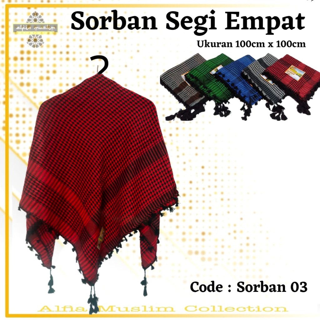 TERMURAH!! Sorban Segi Empat Sorban turkey Termurah