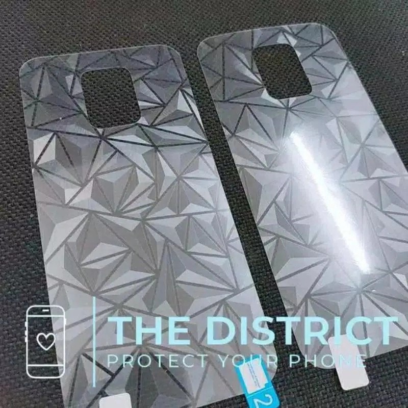 SAMSUNG A02 A02S A01 A01 CORE ANTI GORES BELAKANG SKIN DIAMOND, GARSKIN DIAMOND 3D ANTI JAMUR TRANSPARAN PELINDUNG BELAKANG