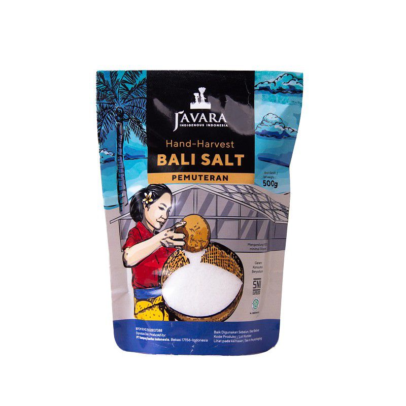 

JAVARA PEMUTERAN BALI SALT REF 500GR