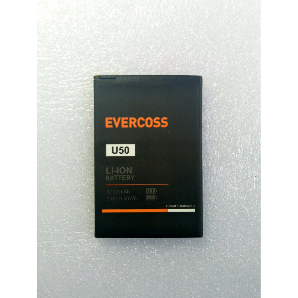 BATERAI BATT ORI 99 PERSEN EVERCOSS U50 WINNER Y SMART U50A/U50A+ PLUS 2.5D