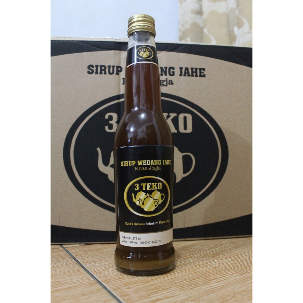 Sirup Wedang Jahe 3 Teko Khas Jogja