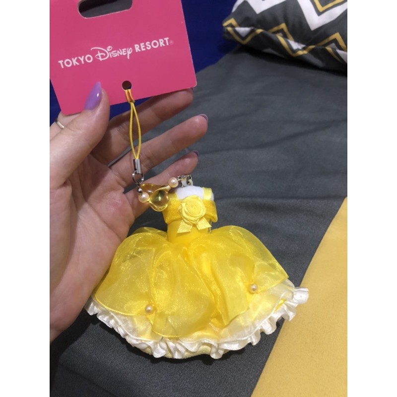 Gantungan Hp Baju Belle Tokyo Disney Resort