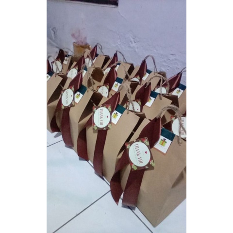 

paperbag / kantong kertas coklat /paperbag murah