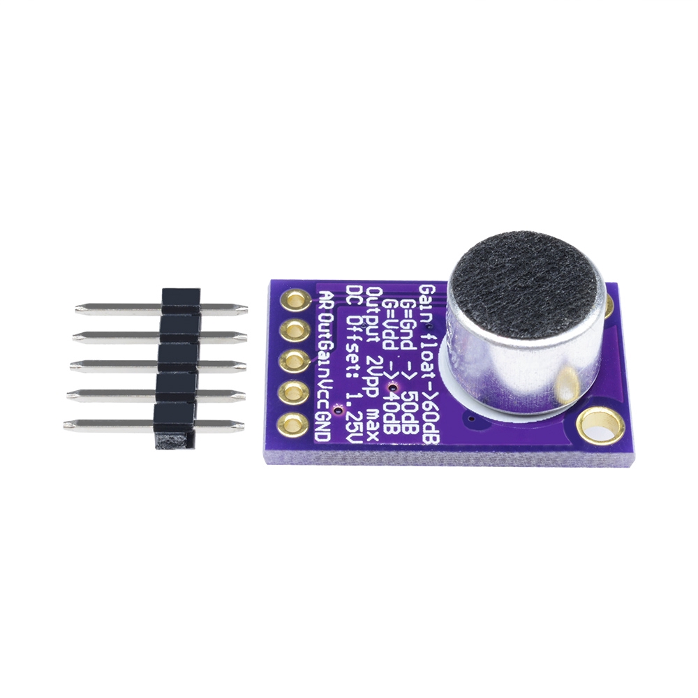 〖Factory Supplier/COD〗Modul Amplifier Mikrofon MAX9814 Auto Gain untuk Arduino