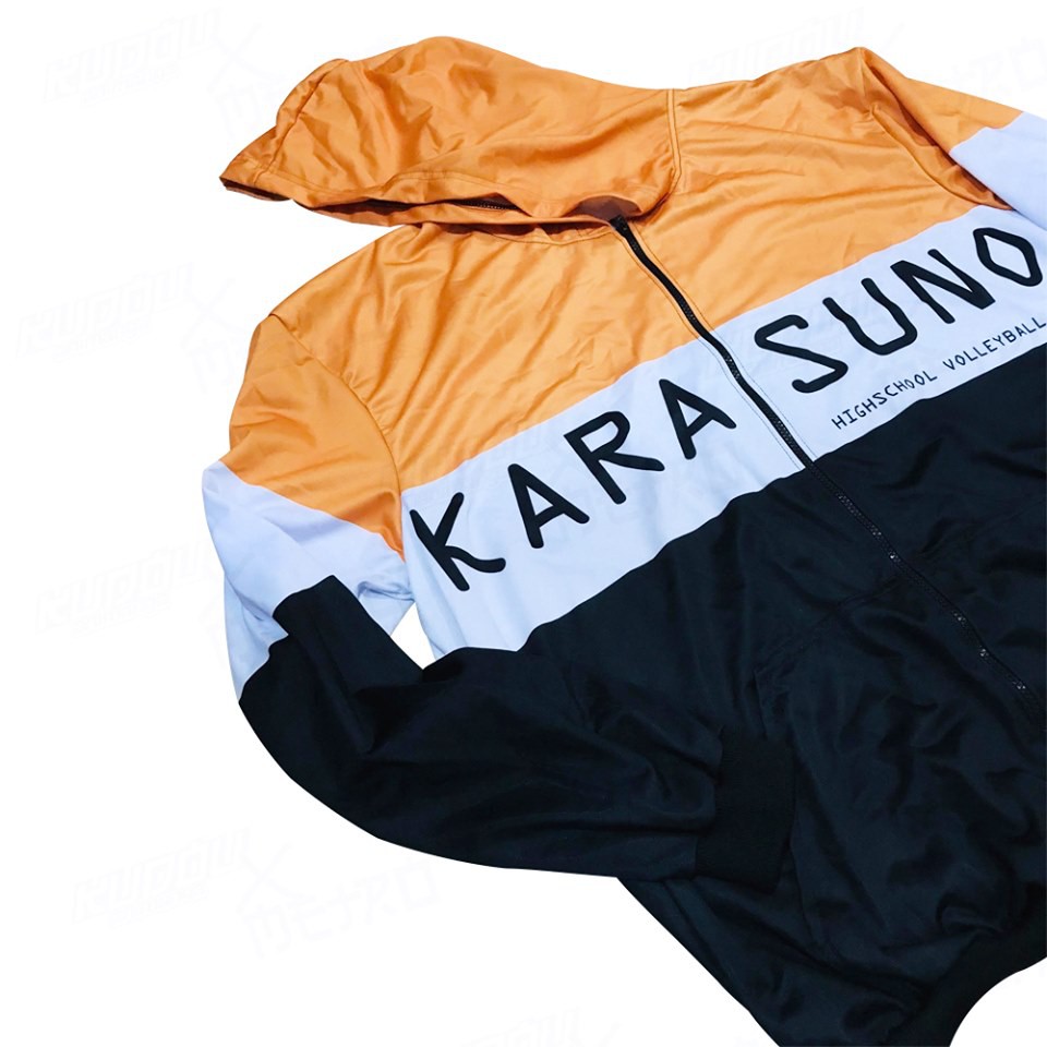 Jaket Karasuno Stripe Adidas poly