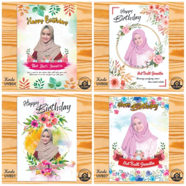 EDIT FOTO DESAIN ULANG TAHUN SOFT FILE, KADO ULANG TAHUN ...