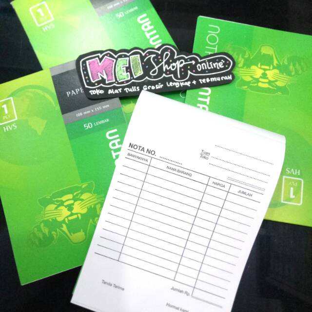 

Nota Kontan 1 Ply (Tidak ada rangkap) (BACA DESKRIPSI SBLM BELI)