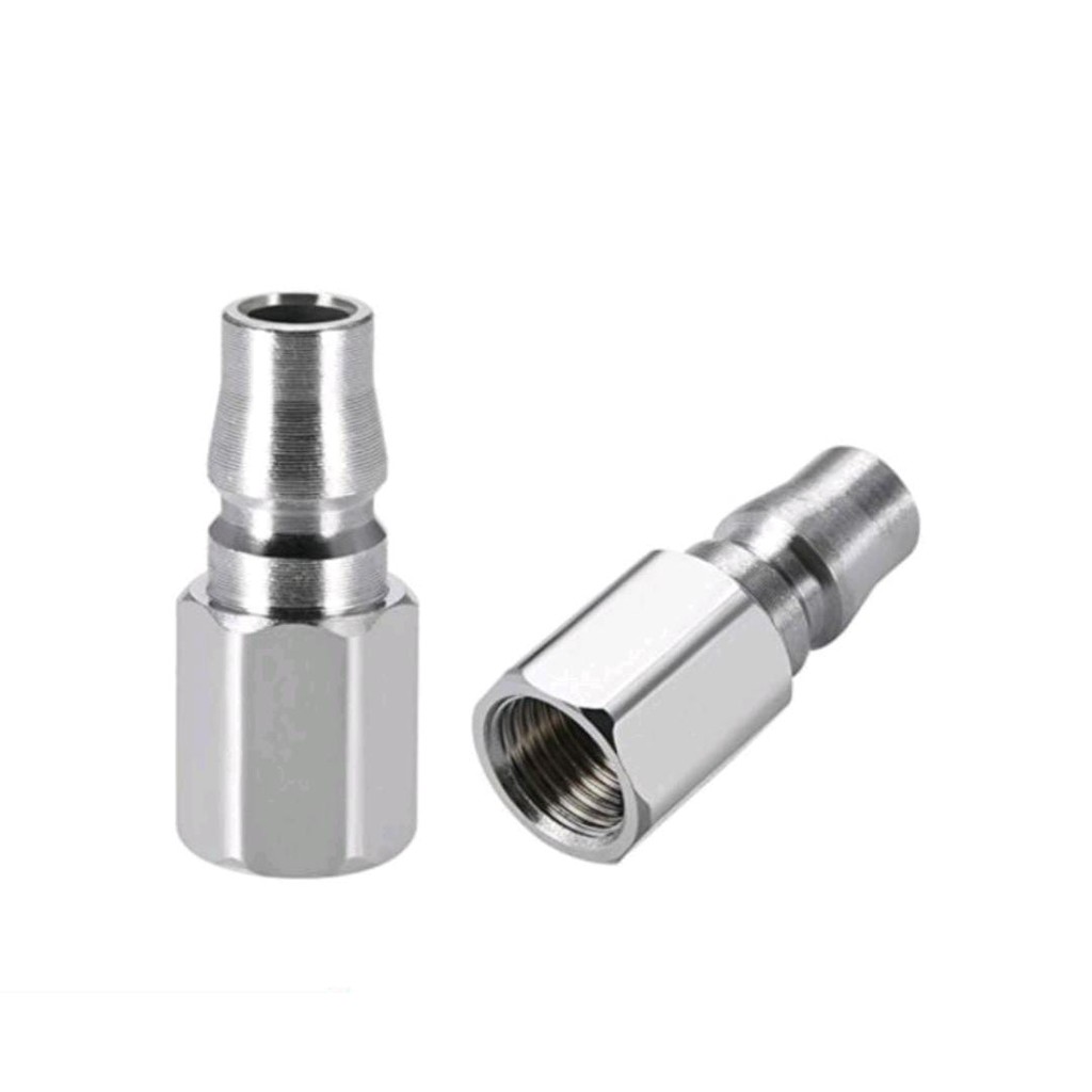 Quick Coupler PF20 Female Copler Selang Angin Recoil Spiral PF-20 / Sambungan Selang Kompresor PF 20