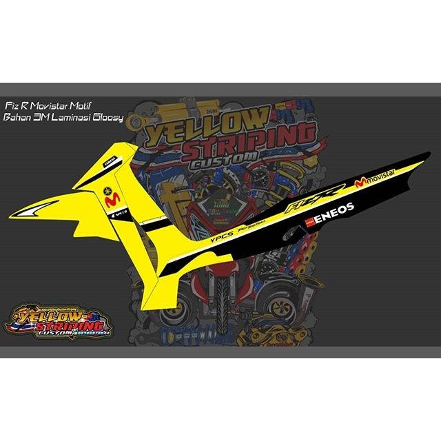 STRIPING CUSTOM FIZ R MOVISTAR