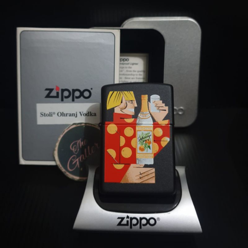 ⭐⭐⭐⭐⭐ ORIGINAL ZIPPO STOLI OHRANJ TAHUN 1999 XV