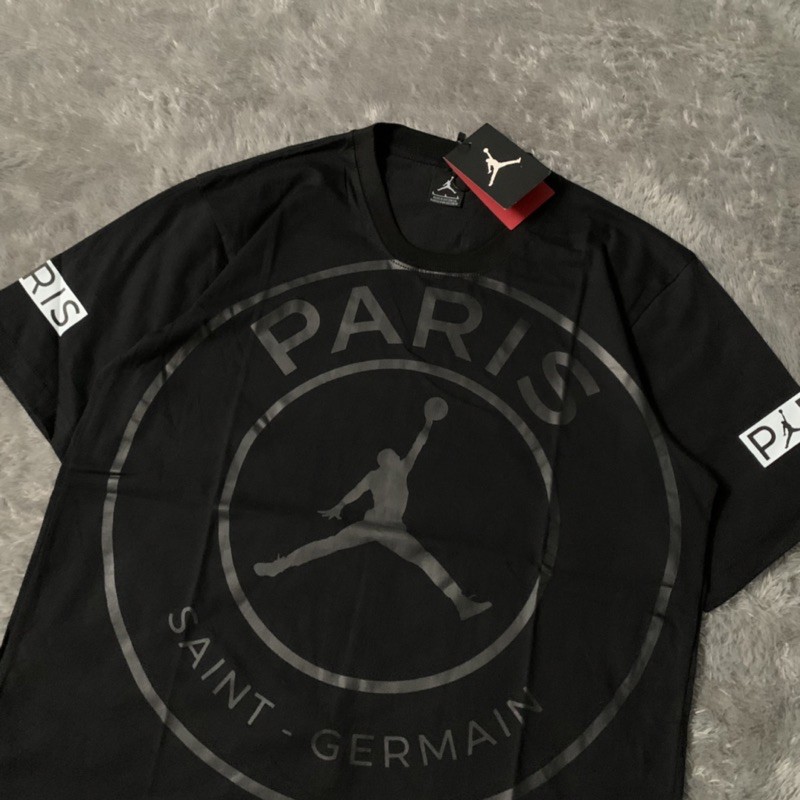 Kaos Tshirt Air Jordan Psg Fulltag &amp; Lebel