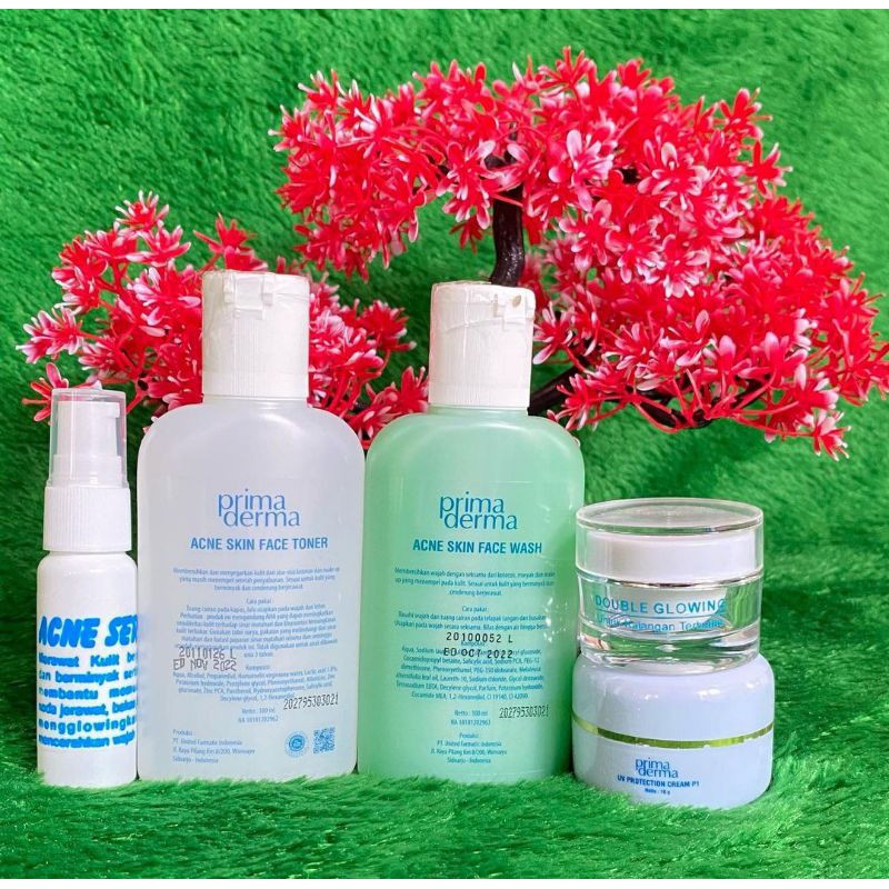 Primaderma Paket Double Glowing