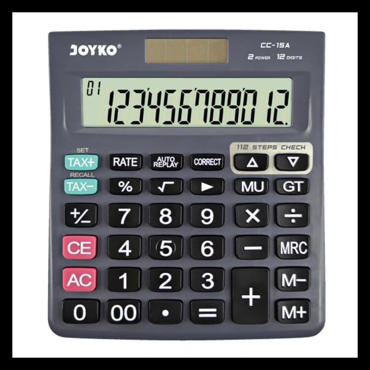 

Terlaris Kalkulator Joyko Cc-15A Check & Correct Terbaru