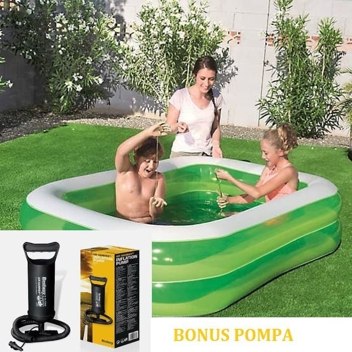 Paket Kolam Renang Mainan Keluarga Anak Anak Berenang Bayi Baby Laki Laki Perempuan Cowok Cewek Perm