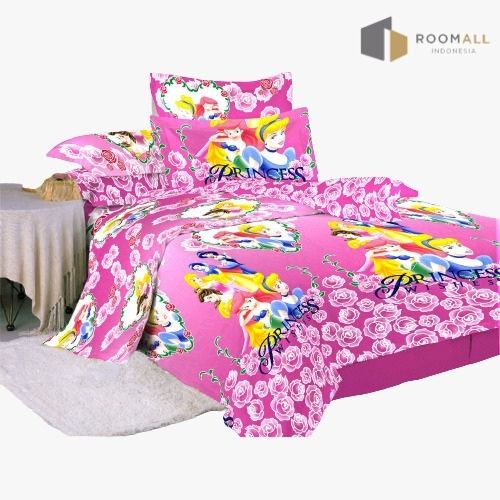 Sprei Fitted Belladona Motif Lovely Princess Ukuran 180x200 King Tinggi 20