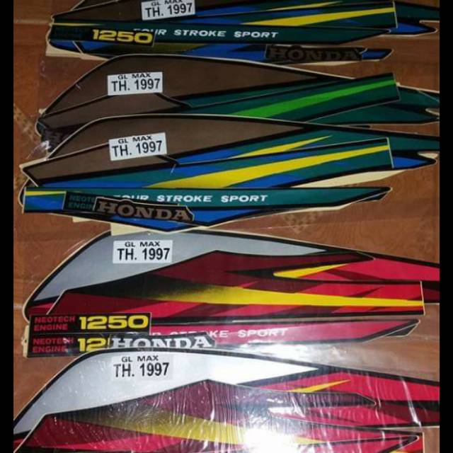 Sticker striping Honda gl pro dan gl pro neotech