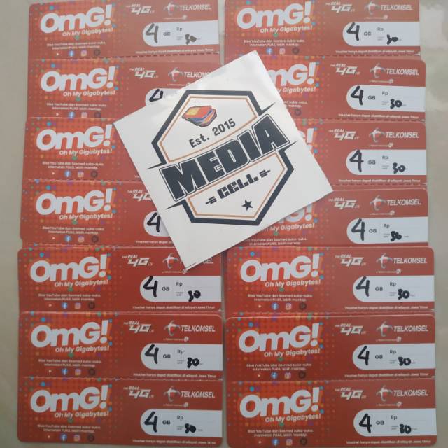 Voucher Data TELKOMSEL 4GB 30Hari JATIM [Kode Bisa Dikirim via Chat]