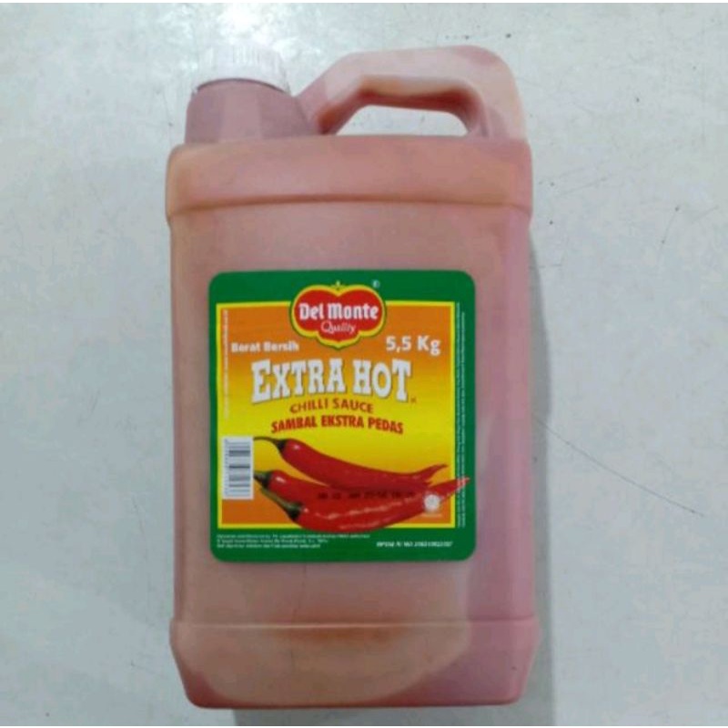 

DELMONTE sambal extra hot 5,5kg