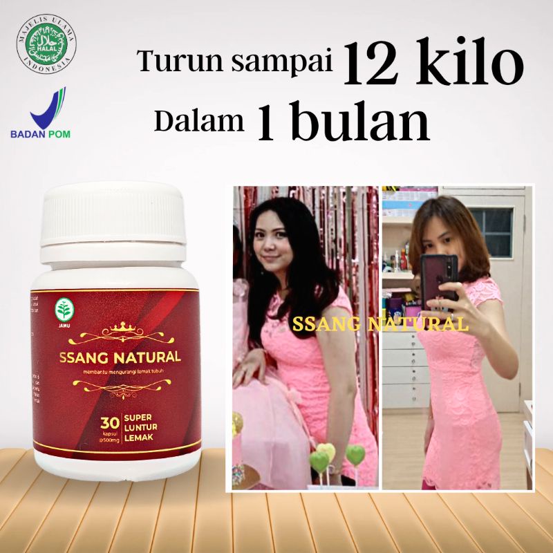 SUPER Luntur Lemak by SSANG Natural ex Sang Jamu Pelangsing Alami Ampuh Diet Instan