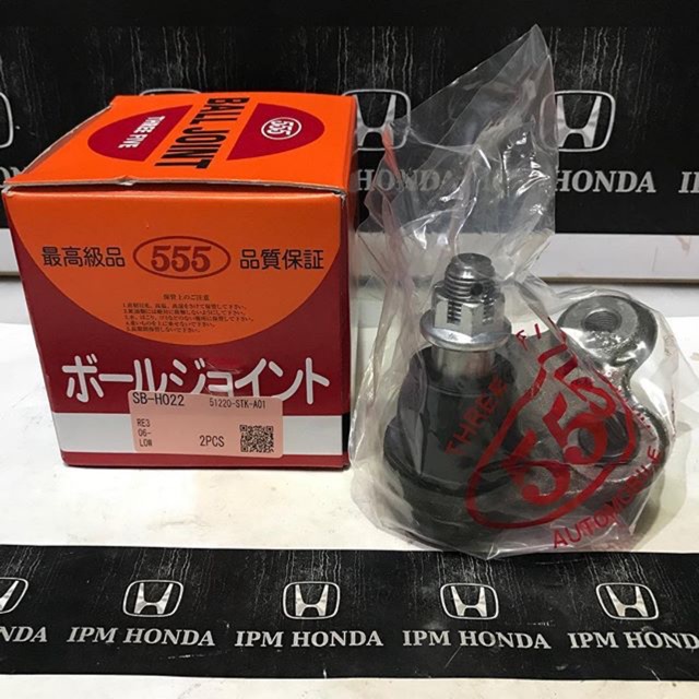 51220 STK 555 SB H022 Lower Balljoint Bawah Honda CRV GEN 3 GEN 4 RE RE1 RE3 RM RM1 RM3 2007 2008 2009 2010 2011 2012 2013 2014 2015 2016 2017 HRV 2015-2021