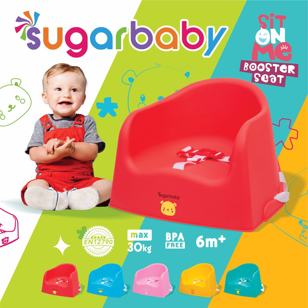  Sugar  Baby  Sit on Me Booster Seat 5 WARNA Kursi  Makan  