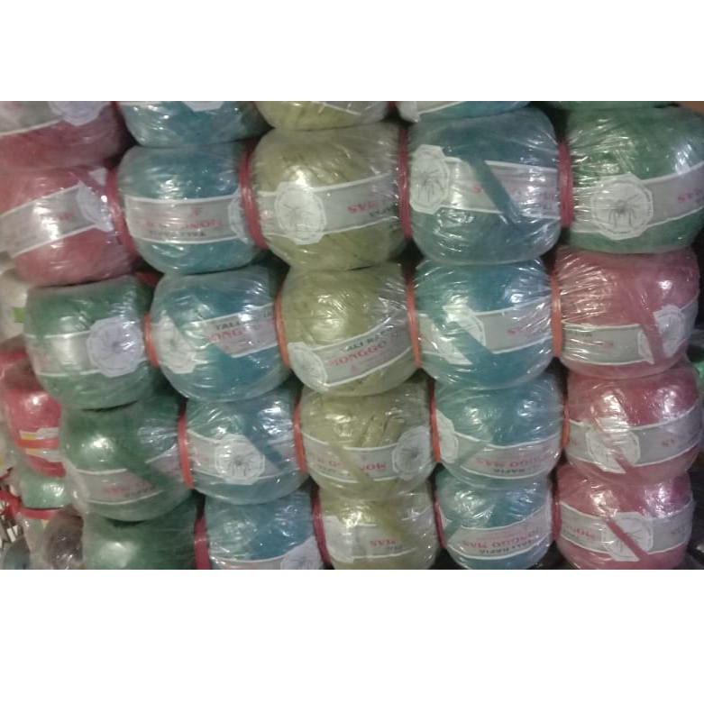 BANYAK DISKON!!! Tali Rafia Warna-warni 300gr