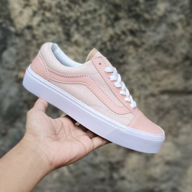 Vans oldskool blue pastel women