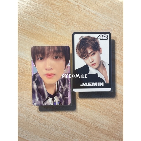 pc haechan selca trading card b tc b glitch mode glimo