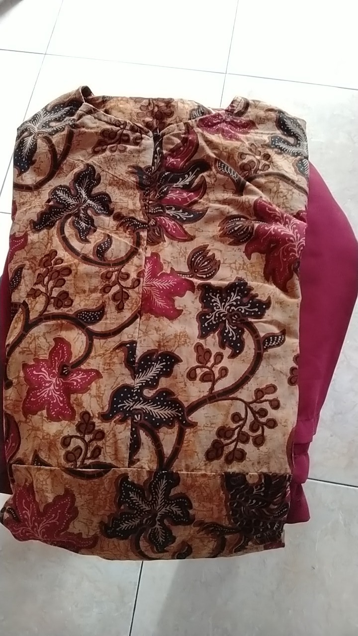 Gamis Batik Meisya Motif Terlaris Seragam Batik