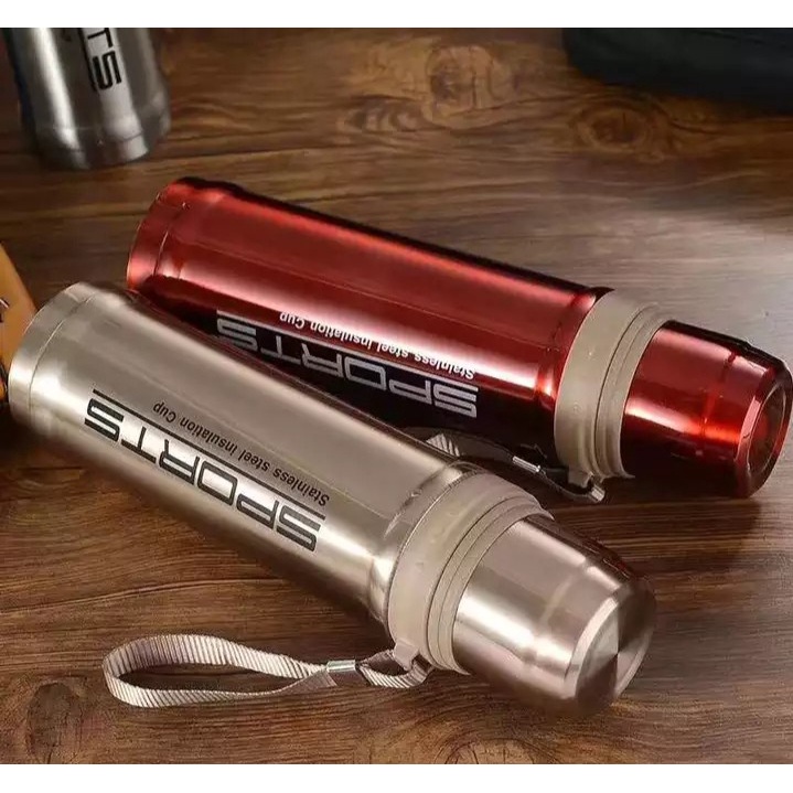 PROMO MURAH!! SPORTS Termos Vacuum Flask Cup Stainless Steel Hot/Cold Travel Termos [HX-160]