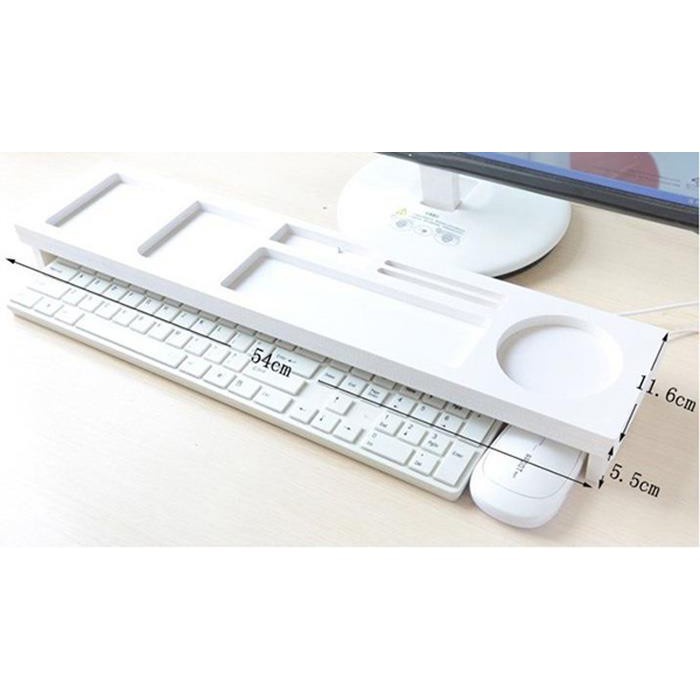 Keyboard Desktop Storage Organizer Meja Mini Laptop Komputer