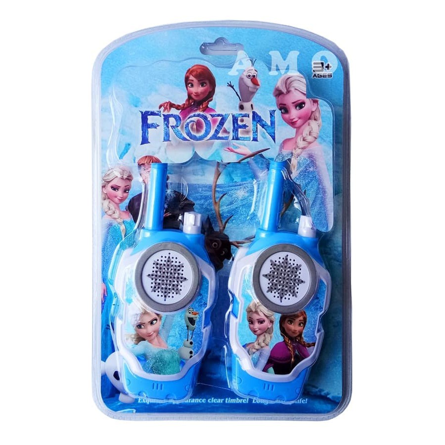 Mainan Walkie Talkie Frozen / Hello Kitty Edukasi - Ht Karakter Anak Edukatif