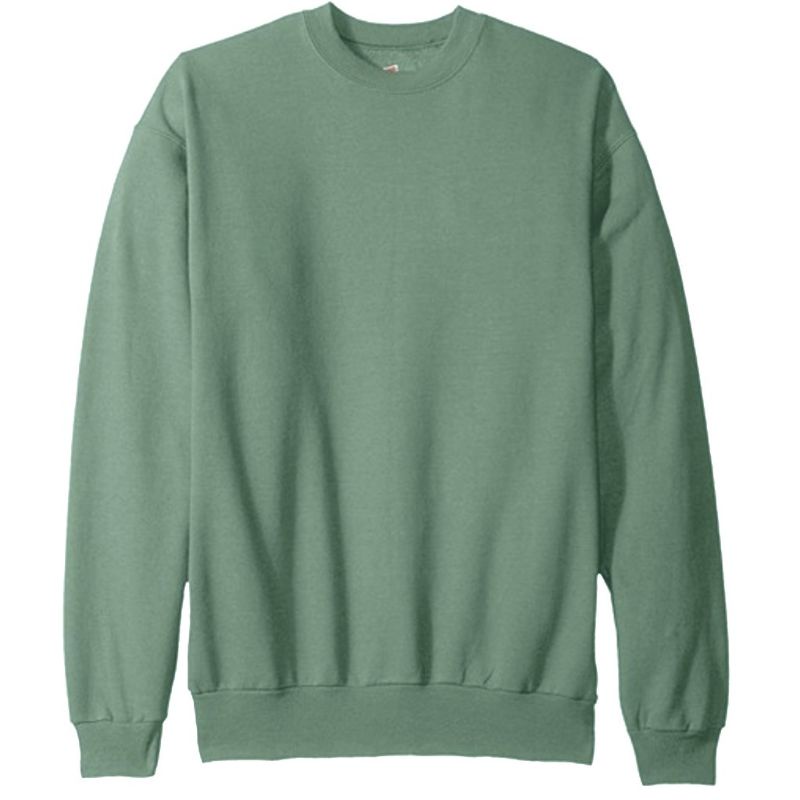 Sweater Basic Polos CREWNECK - Hijau Army