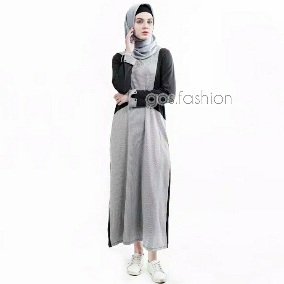 gos CRESSIDA GAMIS WANITA Baju Muslim Cewek - Egrk.h92134