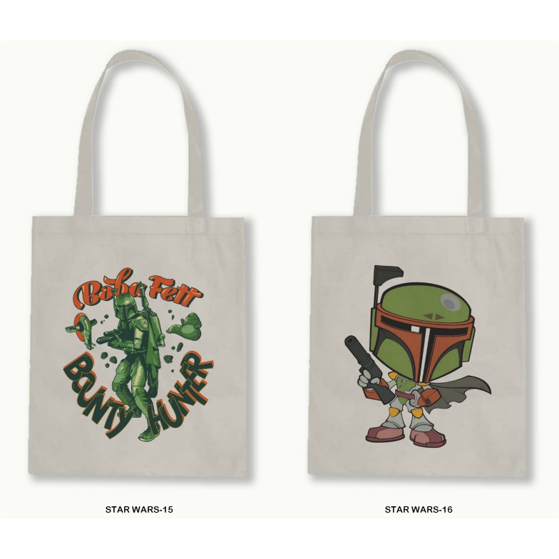 TOTE BAG BLACU 30X40 - STAR WARS series.02