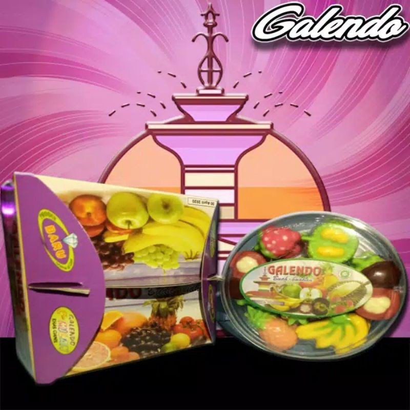 

galendo coklat variasi buah-buahan