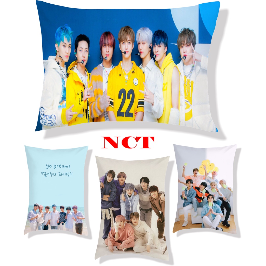 Bantal NCT 30x40 cm Part 1 #NCT 001-010 Unofficial Group Dan Member  / Bantal Sofa NCT