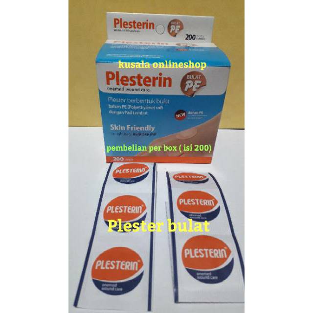 Plesterin/plester bulat/plester luka