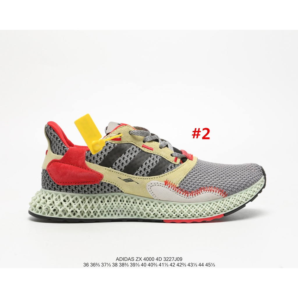 Adidas ZX 4000 future 4D high quality men's/women's sport sneakers shoes Black | Shopee Indonesia