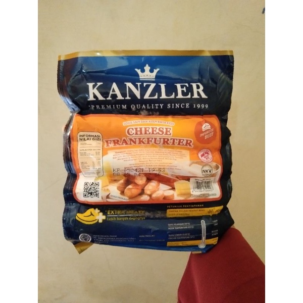 

Kanzler Sosis Cheese Frankfurter